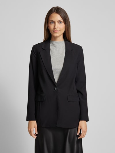 Vero Moda Blazer mit Pattentaschen Modell 'CARMEN' Black 4