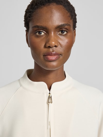 JOOP! Sweatshirt mit 3/4-Arm Modell 'TADITA' Offwhite 3