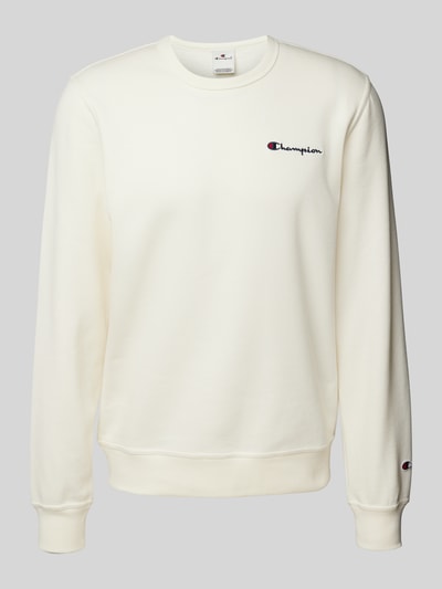 CHAMPION Sweatshirt met labelstitching Offwhite - 2