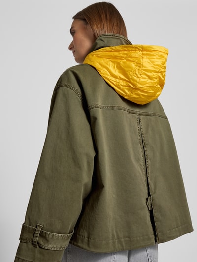 Blonde No. 8 Parka mit überschnittenen Schultern Khaki 3