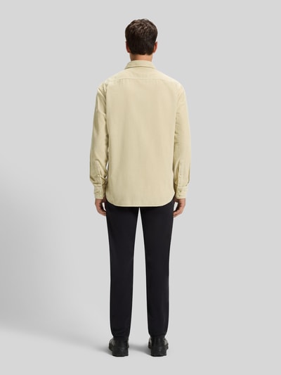 BOSS Orange Regular fit vrijetijdsoverhemd van puur katoen 
 Zand - 5