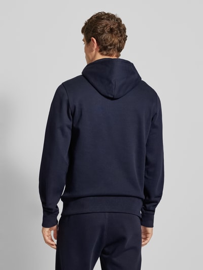 CHAMPION Hoodie mit Label-Stitching Marine 5