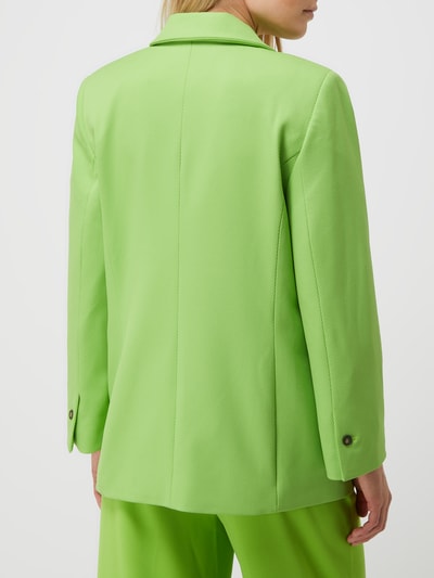 Selected Femme Relaxed fit blazer met stretch, model 'River' Lichtgroen - 5