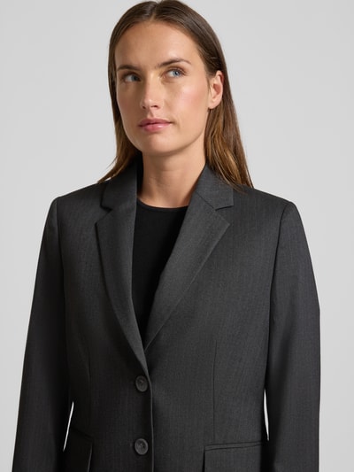 Christian Berg Woman Selection Blazer met reverskraag Antraciet - 3