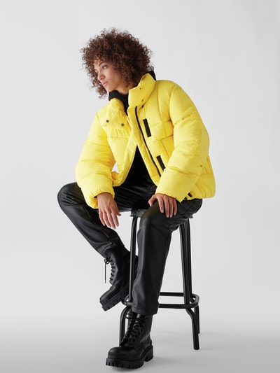 BAUM & PFERDGARTEN Steppjacke mit Stehkragen Hellgelb meliert 6