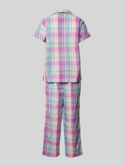 Lauren Ralph Lauren Pyjama mit Logo-Stitching Pink 3