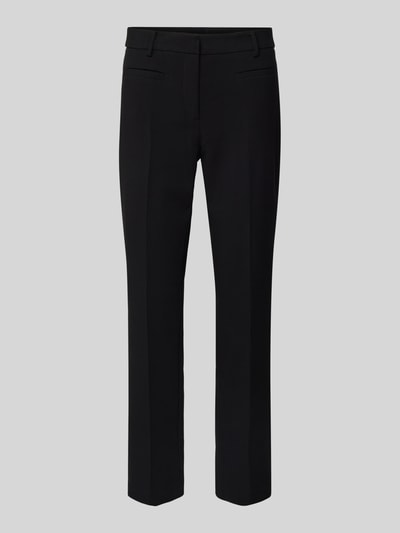 MAC Slim Fit Stoffhose mit Leistentaschen Modell 'Annalena' Black 2