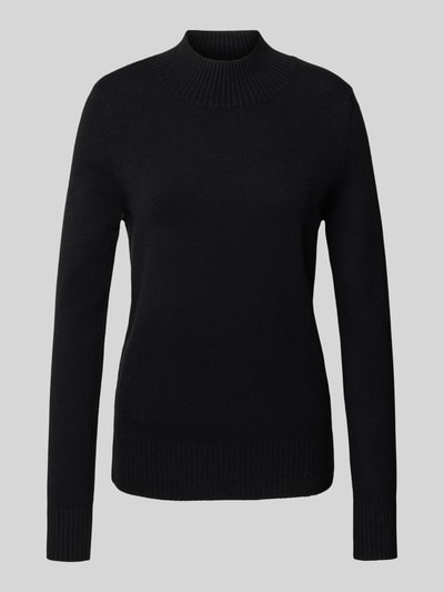 Christian Berg Woman Sweter z dzianiny ze stójką Czarny 2