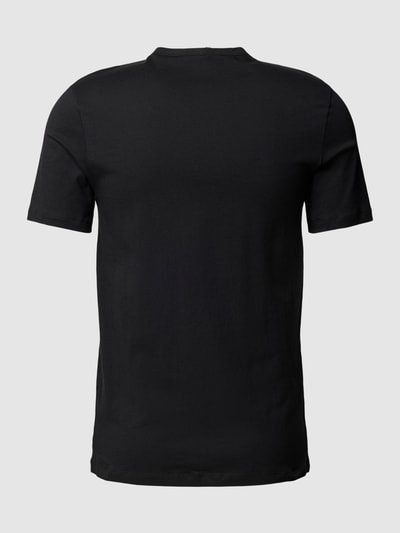 HUGO T-Shirt mit Label-Print im 3er-Pack Black 3