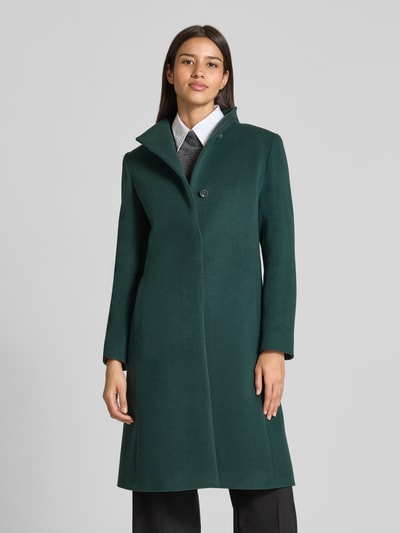 ICONS Cinzia Rocca Mantel mit Kaschmir-Anteil Dunkelgruen 4