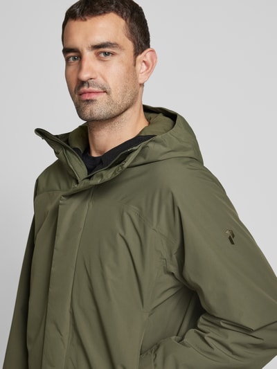 PEAK PERFORMANCE Parka z wpuszczanymi kieszeniami model ‘Treeline’ Oliwkowy 3