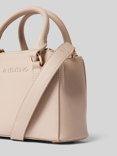 VALENTINO BAGS Handtasche mit Label-Applikation Modell 'ZERO RE' Beige 2