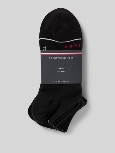 Tommy Hilfiger Sneakersokken in een set van 4 paar Zwart - 3
