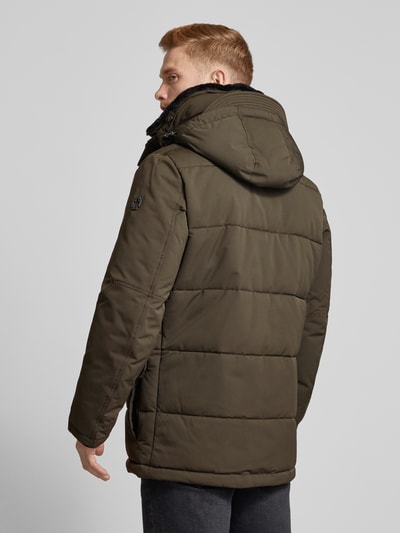 Strellson Steppjacke mit Kapuze Oliv 5