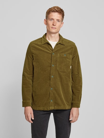 Lindbergh Relaxed Fit Overshirt mit aufgesetzter Brusttasche Sand 4