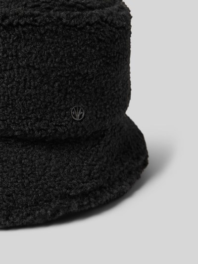 Loevenich Bucket Hat in Teddyfell-Optik Black 2