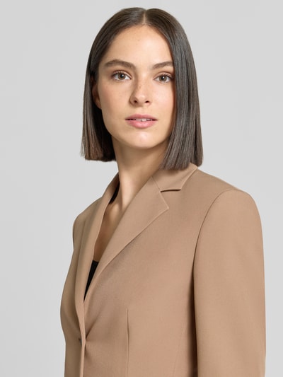 HUGO Regular Fit Kurzblazer mit Reverskragen Modell 'Agonia' Beige 3