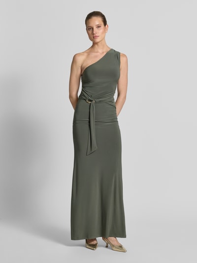 Forever New Slim Fit Top im One-shoulder-Design Modell 'Jemma' Oliv 1