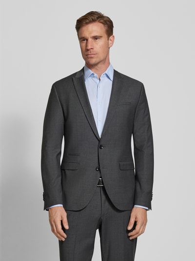 Cinque Slim Fit 2-Knopf-Sakko mit Schurwoll-Anteil Modell 'Castello' Mittelgrau 4