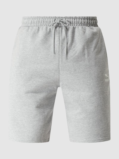 PUMA PERFORMANCE Sweatshorts mit Logo Mittelgrau Melange 2