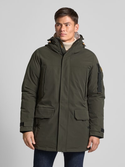 PME Legend Jacke mit Stehkragen Modell 'ICE PILOT' Oliv 4