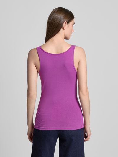 QS Tanktop mit tiefem Rundhalsausschnitt Lila 5