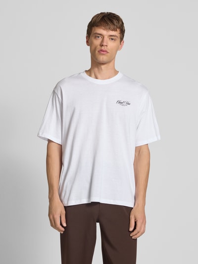 Jack & Jones T-Shirt mit Label-Print Modell 'MARINA' Weiss 4