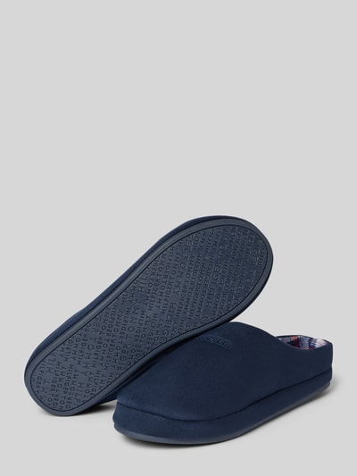 Tommy Hilfiger Slipper mit Label Stitching Marine 4
