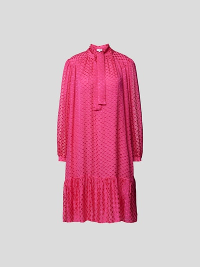 Lala Berlin Blusenkleid mit Allover-Muster Pink 2