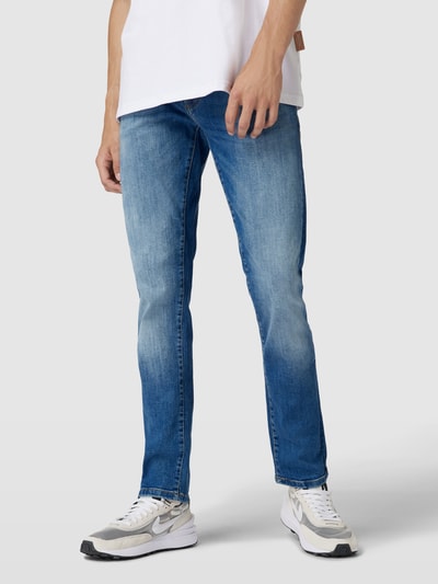 Only & Sons Slim fit jeans in 5-pocketmodel, model 'LOOM' Jeansblauw - 4