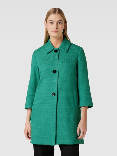COMMA Longblazer mit Umlegekragen Gruen 4