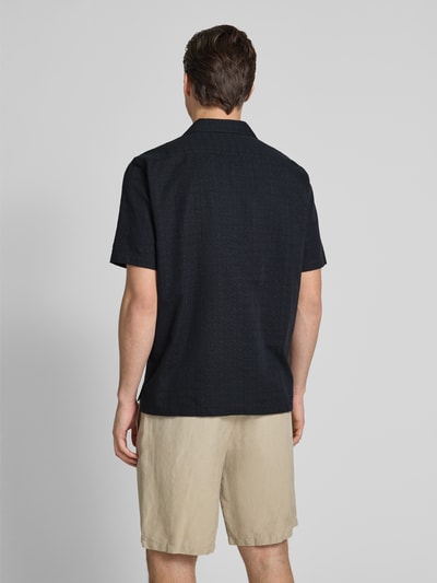 Marc O'Polo Regular Fit Freizeithemd aus reiner Baumwolle Black 5