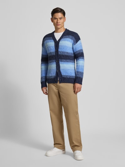 Scotch & Soda Strickjacke mit V-Ausschnitt Marine 1