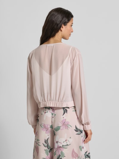Christian Berg Cocktail Relaxed fit bolero in semi-transparant design Lichtroze - 5