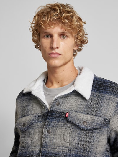 Levi's® Overhemdjack met kentkraag Jeansblauw - 3