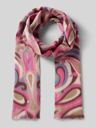 Codello Schal mit Label-Detail Pink 1