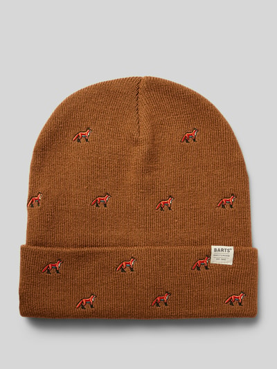 Barts Beanie mit Label-Detail Modell 'VINSON' Camel 1