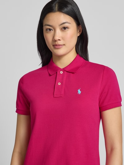 Polo Ralph Lauren Polokleid mit Logo-Stitching Pink 3