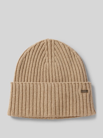 ARMANI EXCHANGE Beanie mit Label Detail Gold