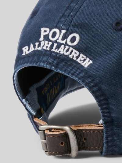 Polo Ralph Lauren Cap aus Baumwoll-Mix mit Logo-Stitching Dunkelblau 3