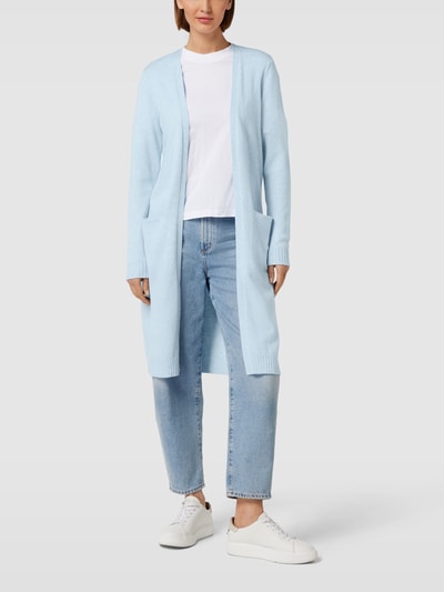 VILA Cardigan mit Eingrifftaschen Modell 'VIRIL' Hellblau 1