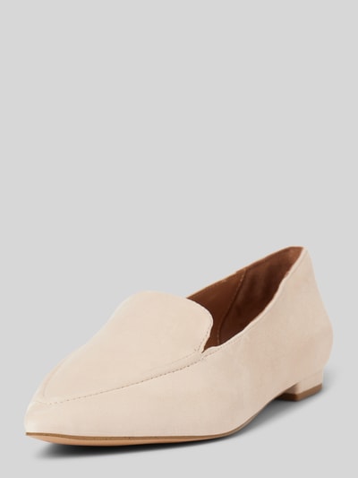 Newd Tamaris Ballerinas aus Leder in unifarbenem Design Beige 1