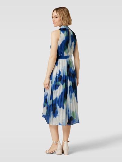 Esprit Collection Sukienka midi z wiązanym paskiem Brudny biały 5