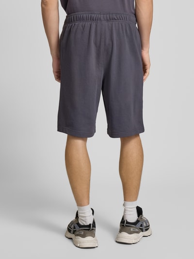 CHAMPION Relaxed fit sweatbermuda met logostitching, model 'ICONS' Antraciet - 5