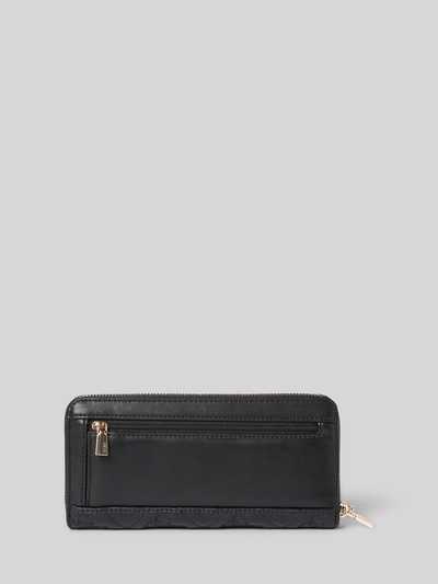 Guess Portfel z detalem z logo model ‘GIULLY’ Czarny 2