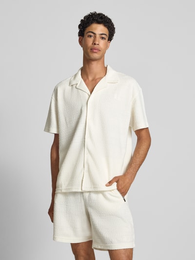 Redefined Rebel Relaxed Fit Freizeithemd mit Baumwoll-Anteil Modell 'HAROLD' Offwhite 4