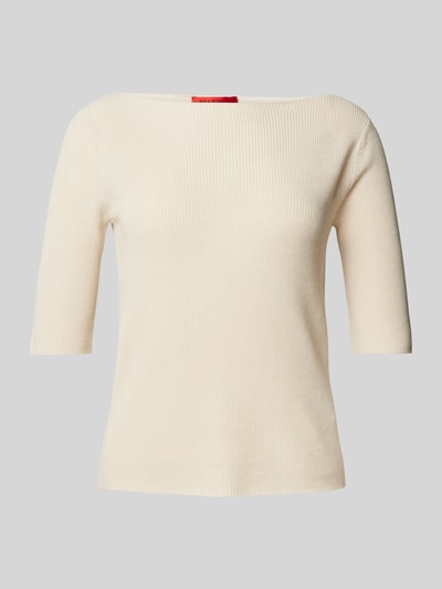 MAX&Co. Strickpullover mit 1/2-Arm Modell 'PASSATA' Beige 2
