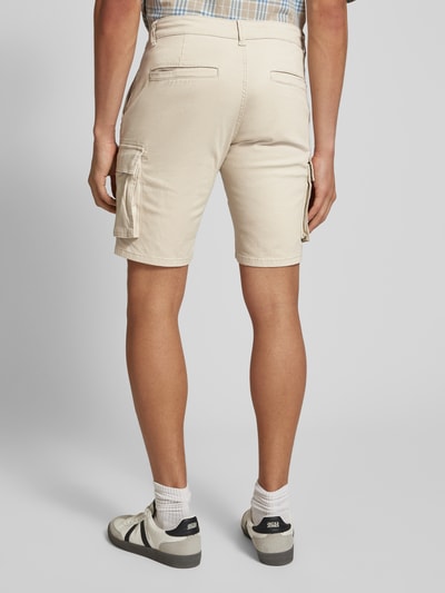 Only & Sons Regular Fit Bermudas aus Baumwoll-Mix Modell 'CAM STAGE' Beige 5
