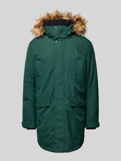 Icepeak Parka mit Kunstfellbesatz Modell 'ALAMOS' Oliv 1