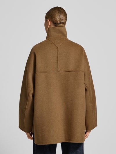 Tommy Hilfiger Oversized lange jas van wolmix Taupe - 5